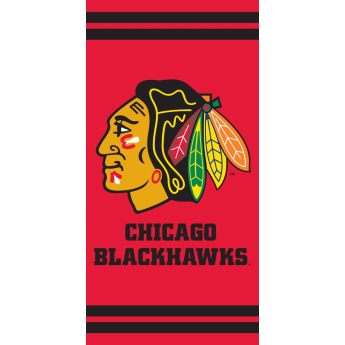 Chicago Blackhawks strand törölköző red