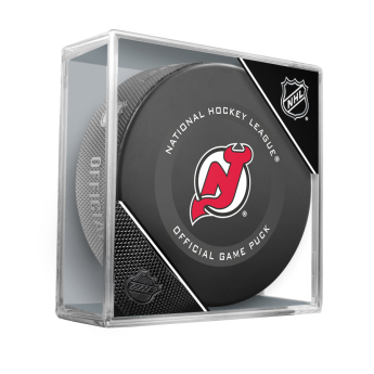 New Jersey Devils korong Official Game Puck 2019-2020 x