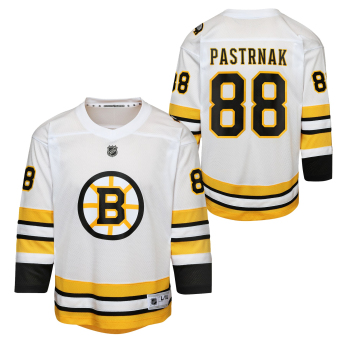Boston Bruins gyerek jégkorong mez David Pastrnak Replica White