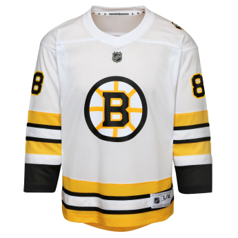 Boston Bruins gyerek jégkorong mez David Pastrnak Replica White