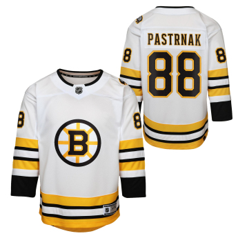 Boston Bruins gyerek jégkorong mez David Pastrnak Premier White