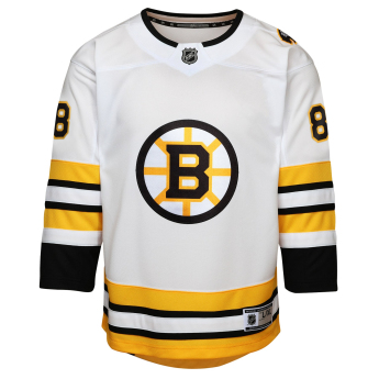 Boston Bruins gyerek jégkorong mez David Pastrnak Premier White