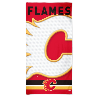 Calgary Flames fürdőlepedő Spectra Beach Towel
