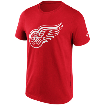 Detroit Red Wings férfi póló Primary Logo Graphic T-Shirt red