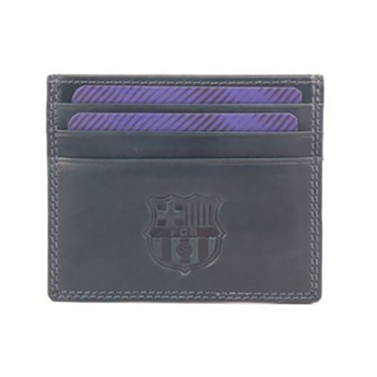 FC Barcelona kártya tartó azul