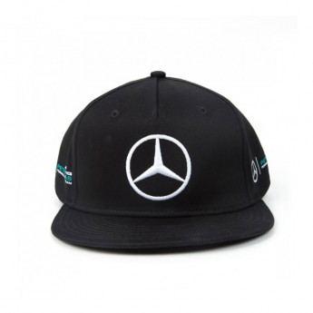 Mercedes AMG Petronas baseball flat sapka Brim black Lewis Hamilton Team F1 2017