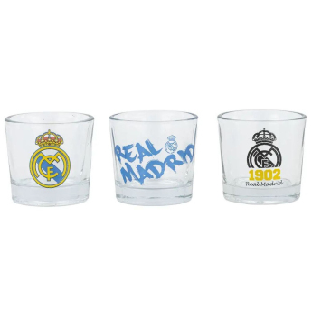 Real Madrid készlet 3 feles pohár Club Logo Collection