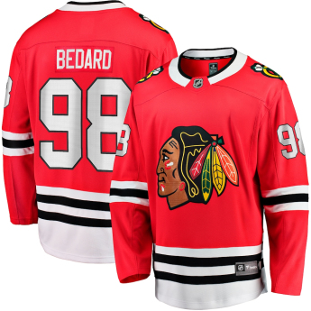 Chicago Blackhawks gyerek jégkorong mez Connor Bedard #98 Breakaway Home Centennial
