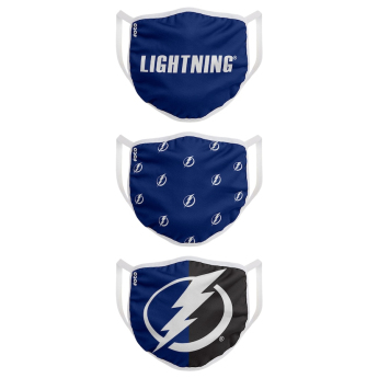 Tampa Bay Lightning szájmaszkok Foco set of 3 pieces EU