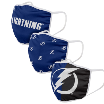 Tampa Bay Lightning szájmaszkok Foco set of 3 pieces EU