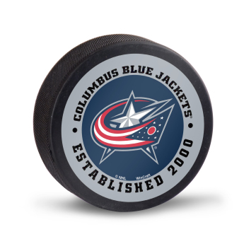 Columbus Blue Jackets korong Packaged