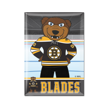 Magnet Boston Bruins NHL Metal Magnet MASCOT