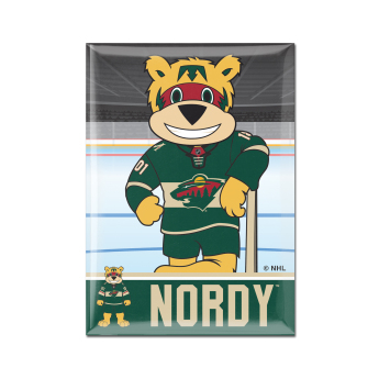 Minnesota Wild mágnes Metal Mascot