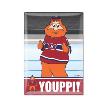 Magnet Montreal Canadiens NHL Metal Magnet MASCOT