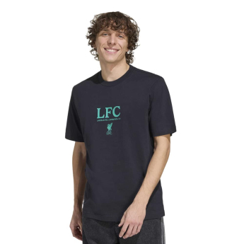 FC Liverpool férfi póló SLab graphic black