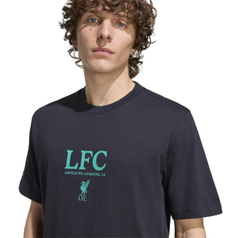FC Liverpool férfi póló SLab graphic black