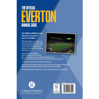 FC Everton könyv évkönyv 2026