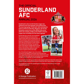 Sunderland könyv évkönyv 2026