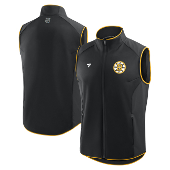 Boston Bruins férfi mellény Authentic Pro Full Zip