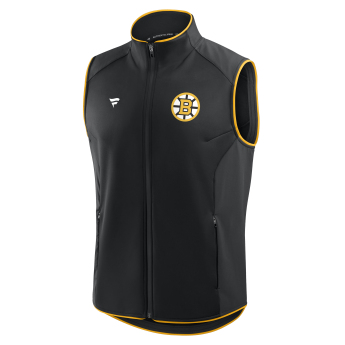 Boston Bruins férfi mellény Authentic Pro Full Zip