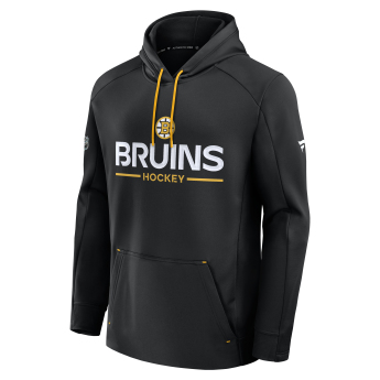 Boston Bruins férfi kapucnis pulóver Authentic Pro Rink Poly Fleece POH