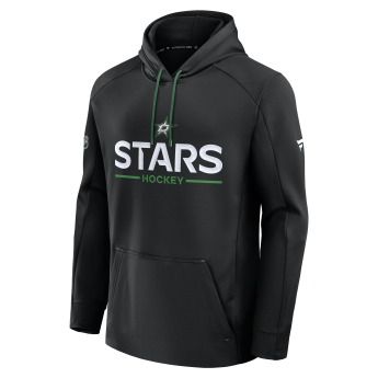 Dallas Stars férfi kapucnis pulóver Authentic Pro Rink Poly Fleece POH