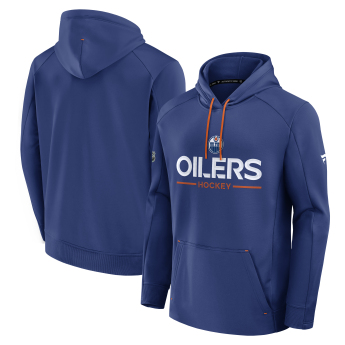 Edmonton Oilers férfi kapucnis pulóver Authentic Pro Rink Poly Fleece POH