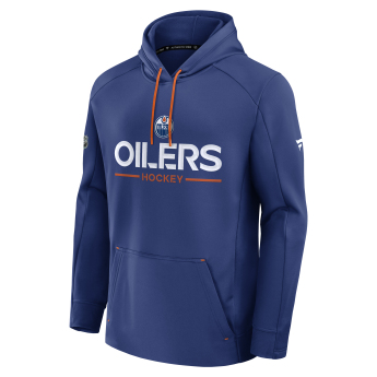 Edmonton Oilers férfi kapucnis pulóver Authentic Pro Rink Poly Fleece POH