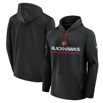 Chicago Blackhawks férfi kapucnis pulóver Authentic Pro Rink Poly Fleece POH