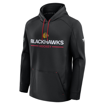 Chicago Blackhawks férfi kapucnis pulóver Authentic Pro Rink Poly Fleece POH