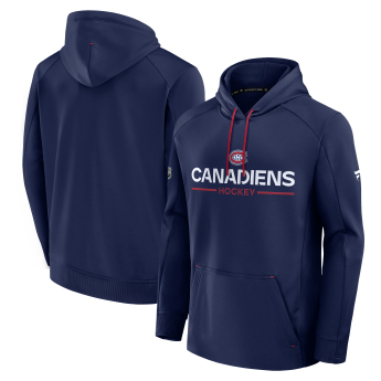 Montreal Canadiens férfi kapucnis pulóver Authentic Pro Rink Poly Fleece POH