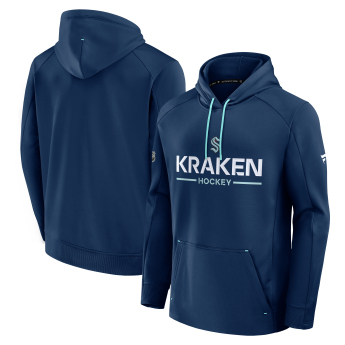 Seattle Kraken férfi kapucnis pulóver Authentic Pro Rink Poly Fleece POH
