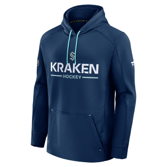 Seattle Kraken férfi kapucnis pulóver Authentic Pro Rink Poly Fleece POH