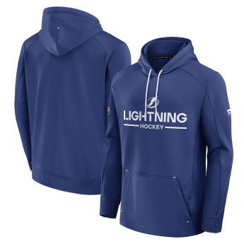 Tampa Bay Lightning férfi kapucnis pulóver Authentic Pro Rink Poly Fleece POH