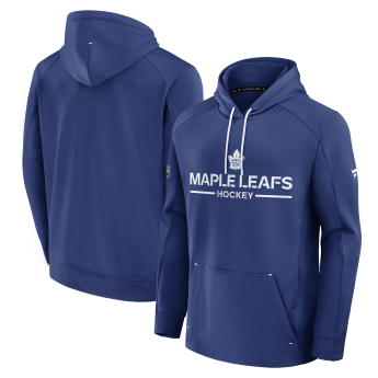 Toronto Maple Leafs férfi kapucnis pulóver Authentic Pro Rink Poly Fleece POH
