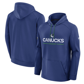Vancouver Canucks férfi kapucnis pulóver Authentic Pro Rink Poly Fleece POH