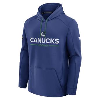 Vancouver Canucks férfi kapucnis pulóver Authentic Pro Rink Poly Fleece POH
