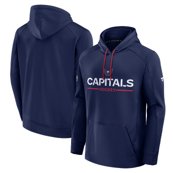 Washington Capitals férfi kapucnis pulóver Authentic Pro Rink Poly Fleece POH