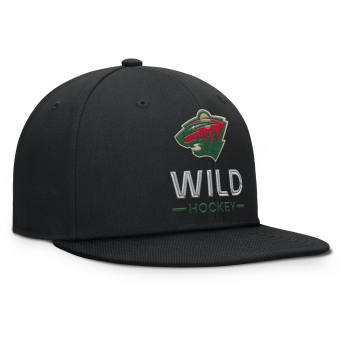 Minnesota Wild baseball flat sapka Authentic Pro A/Cap Flat Brim Square Visor Structured Adjustable