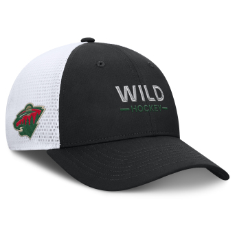 Minnesota Wild baseball sapka Authentic Pro A/Cap Structured Adj. Meshback