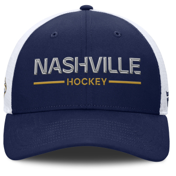 Nashville Predators baseball sapka Authentic Pro A/Cap Structured Adj. Meshback