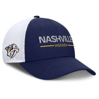 Nashville Predators baseball sapka Authentic Pro A/Cap Structured Adj. Meshback