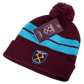 West Ham United téli sapka Bar Knit Ski Hat