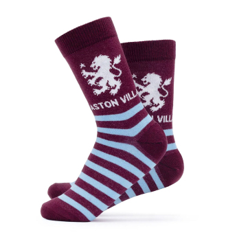 Aston Villa zokni Twin Pack Dress 7-11 UK (40-46) EU
