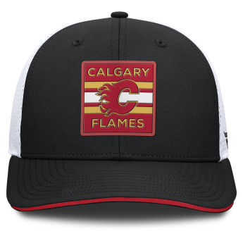 Calgary Flames baseball sapka Authentic Pro A/Cap Structured Mid-Crown Adj
