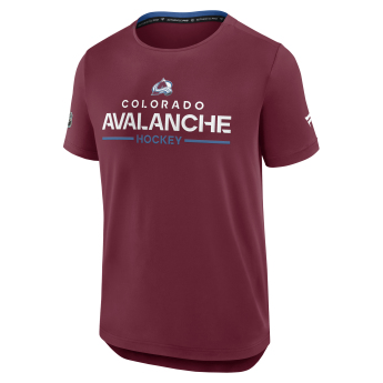 Colorado Avalanche férfi póló Authentic Pro SS Rink Tee