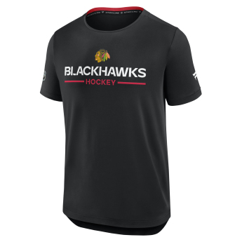 Chicago Blackhawks férfi póló Authentic Pro SS Rink Tee