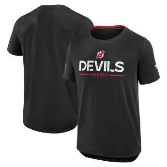 New Jersey Devils férfi póló Authentic Pro SS Rink Tee