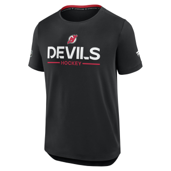 New Jersey Devils férfi póló Authentic Pro SS Rink Tee