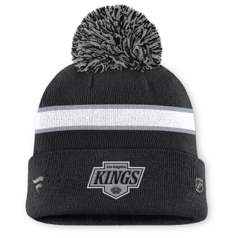 Los Angeles Kings női téli sapka Authentic Pro W/Cap Cuffed Pom Beanie
